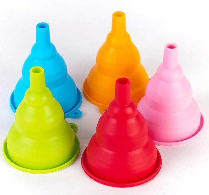 Food Grade Silicone Funnel Kitchen Tool Gadget